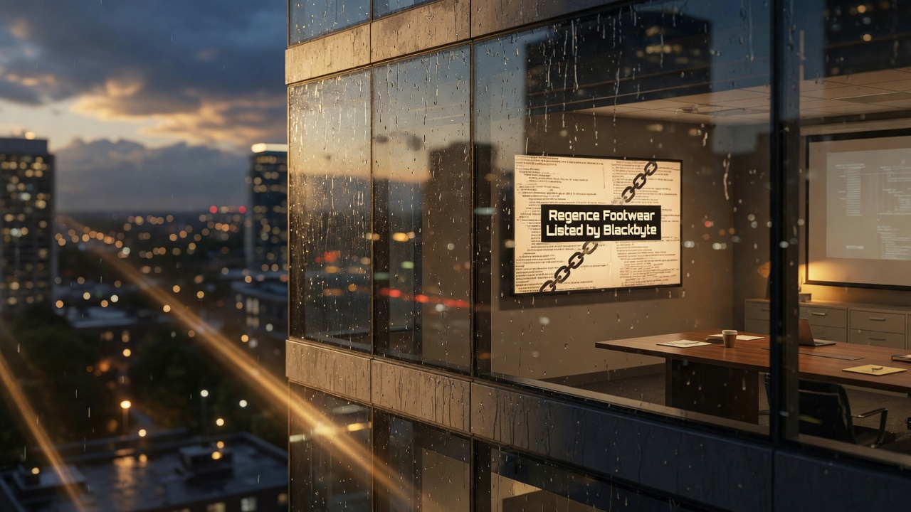 Regence Footwear Listed by BlackByte Ransomware Group