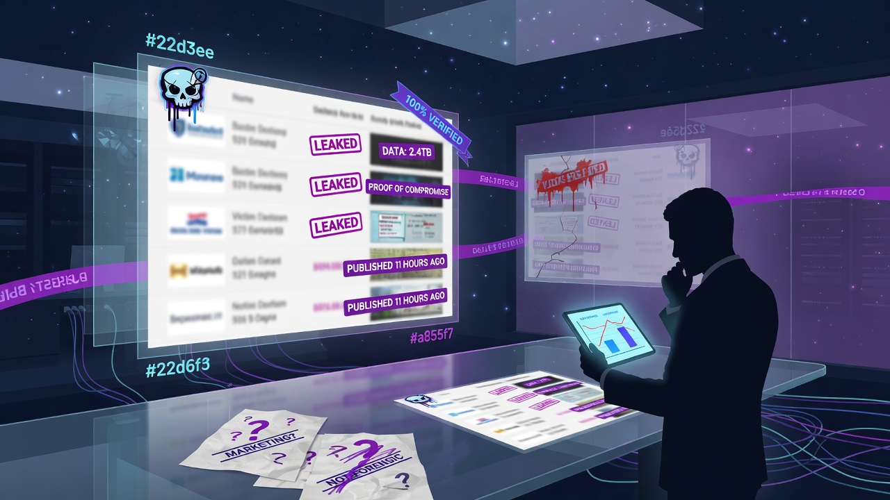 How Much Should You Believe a Ransomware Leak-Site Listing?