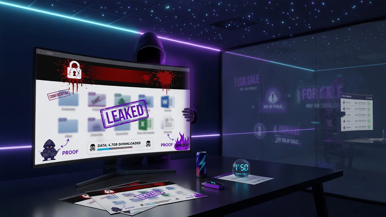 What a Leak-Site Listing Actually Establishes