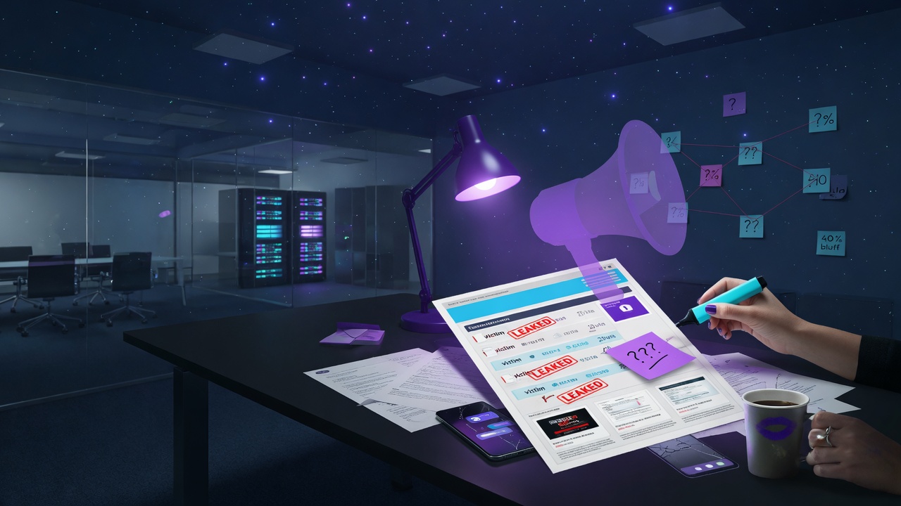 How Much Should You Believe a Leak-Site Listing