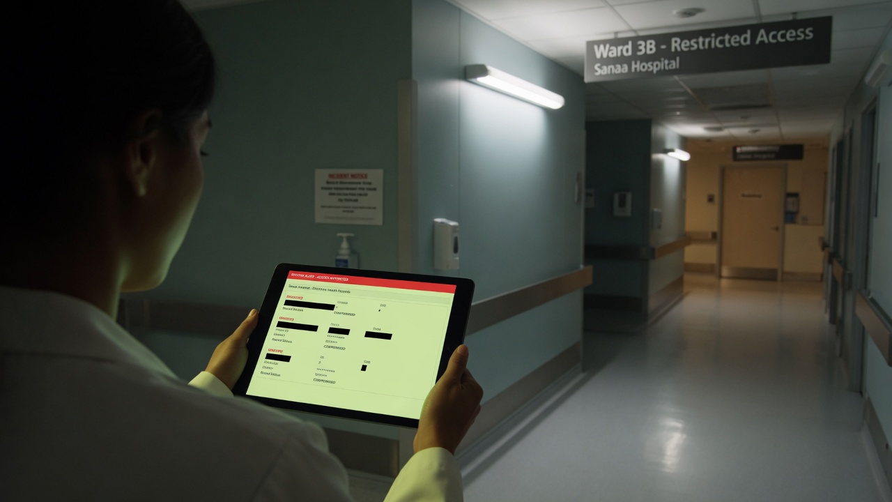 sanaa hospital Listed by Black X Ransomware Group