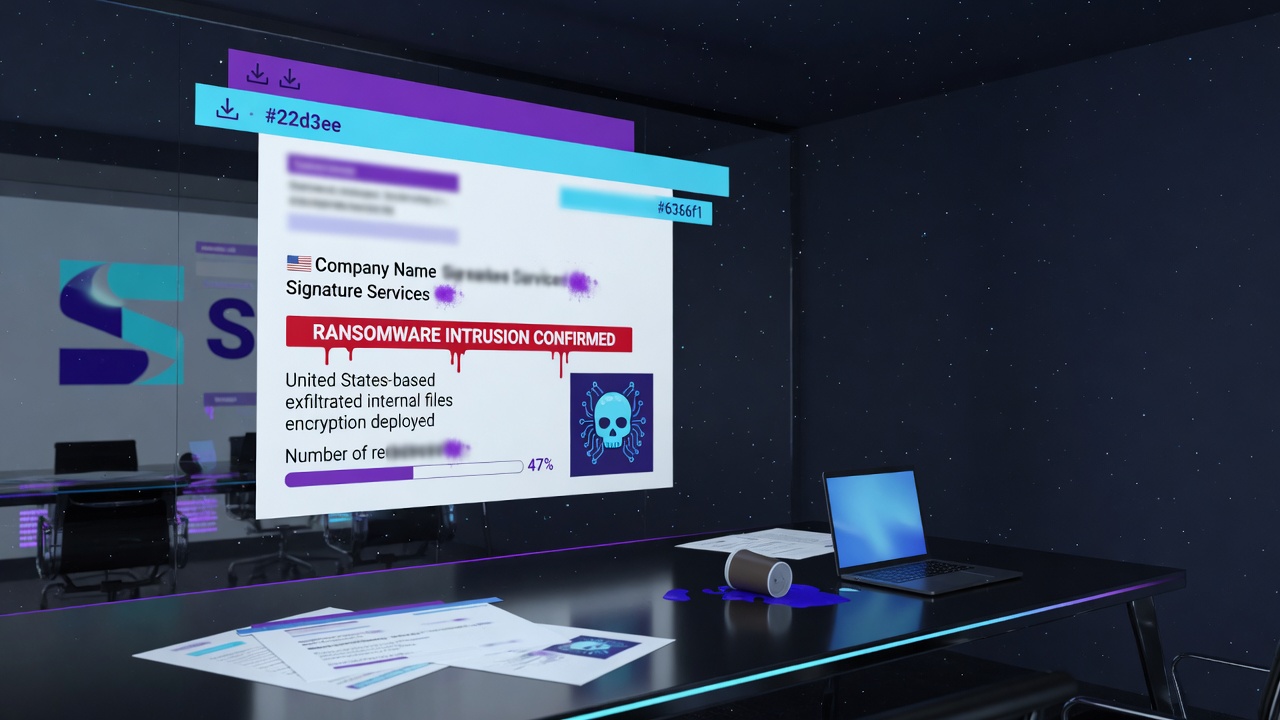 Details from the Leak-Site Listing