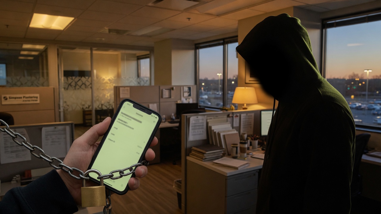 simpsonplastering Listed by Mindware Ransomware Group