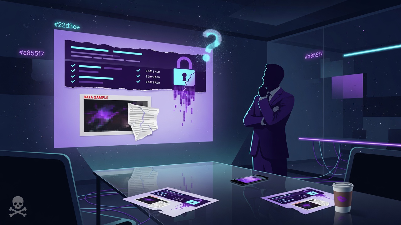 How Much Should You Believe a Ransomware Leak-Site Listing
