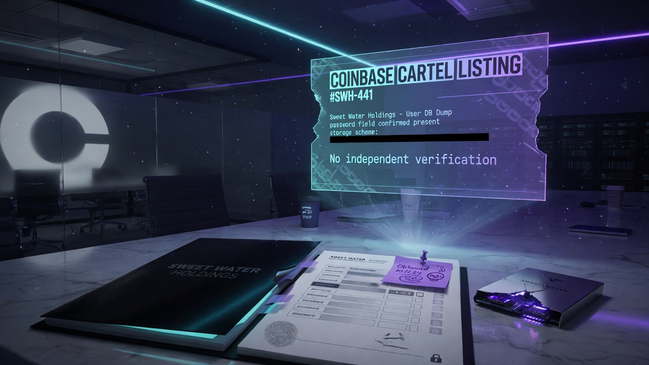 What the Coinbase Cartel Listing Actually Claims