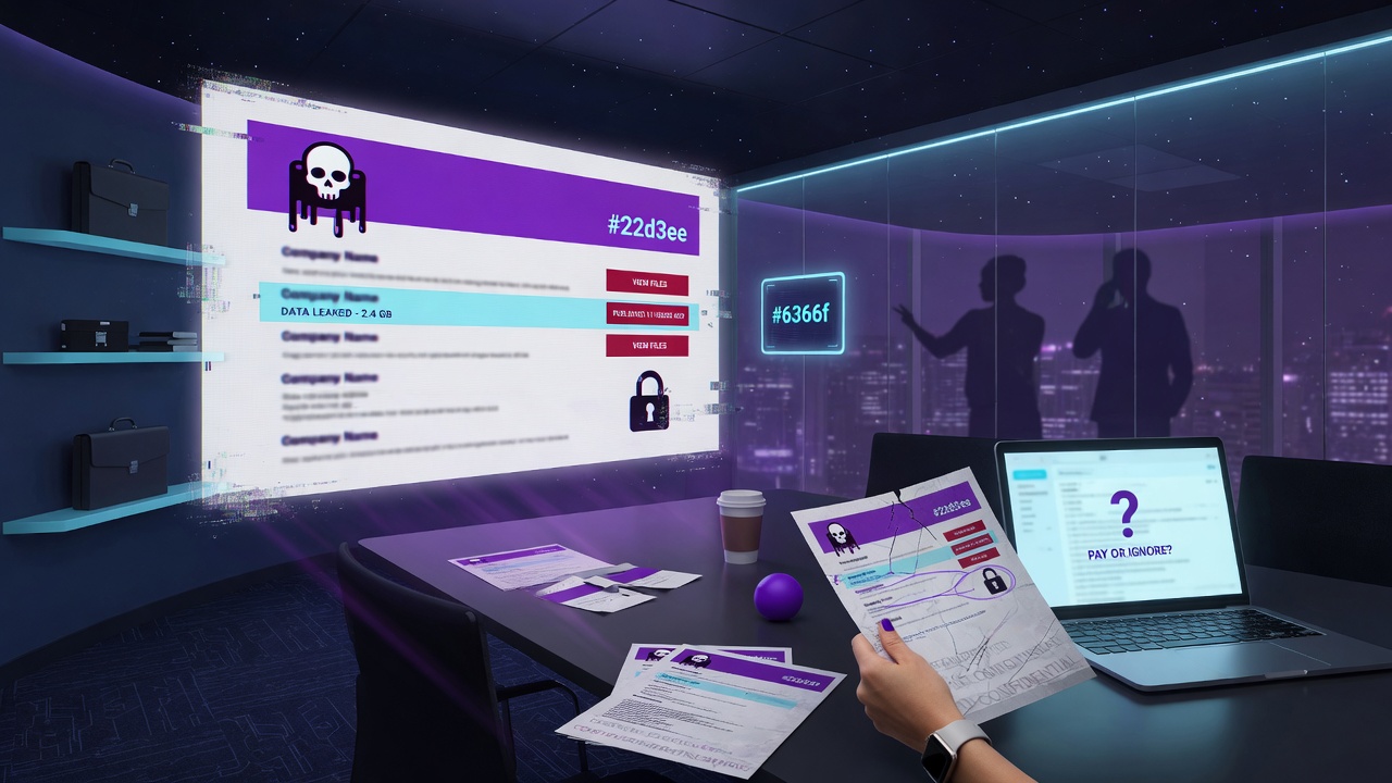 How much should you believe a ransomware leak-site listing