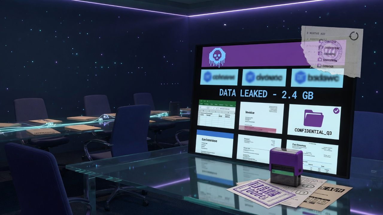 What a Leak-Site Listing Actually Establishes