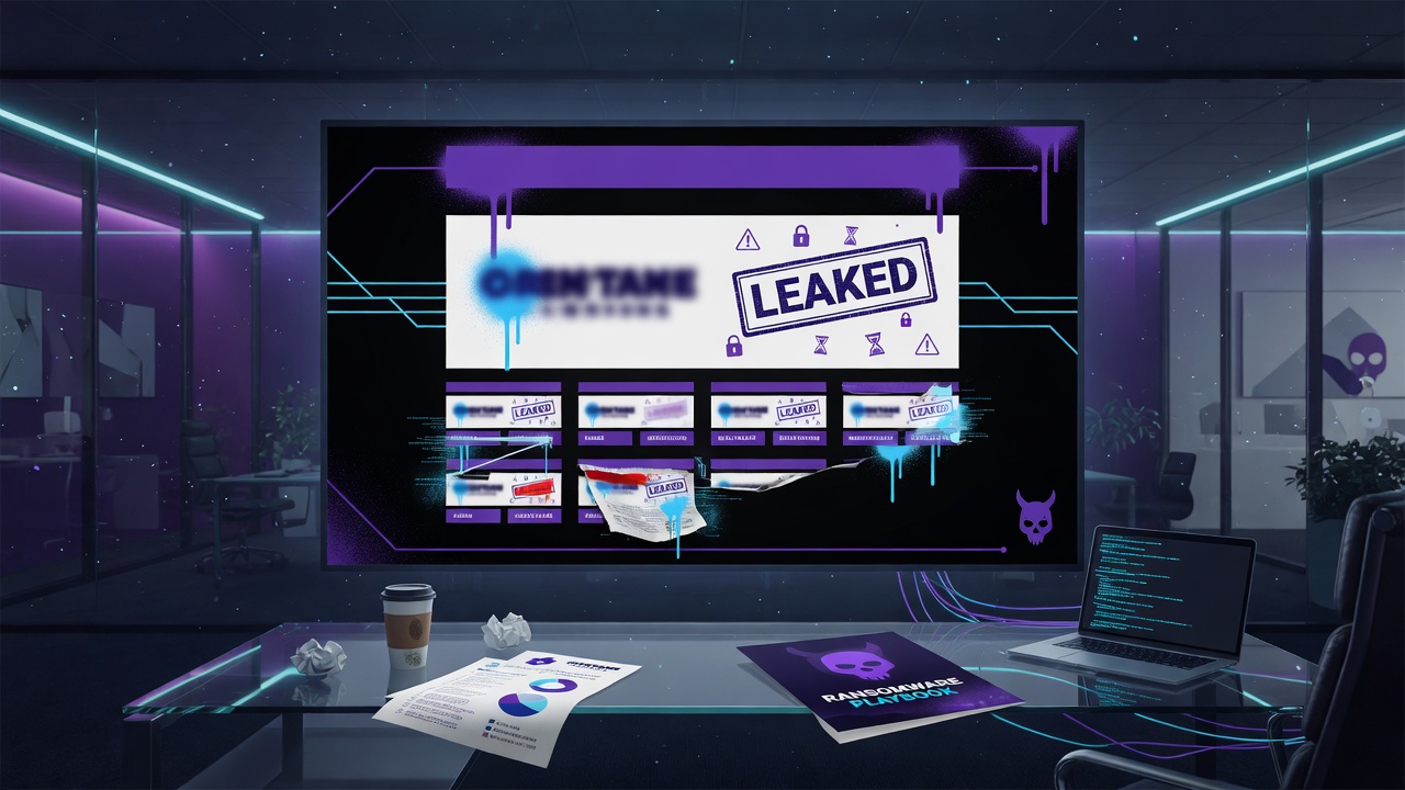 What a ransomware leak-site listing actually establishes