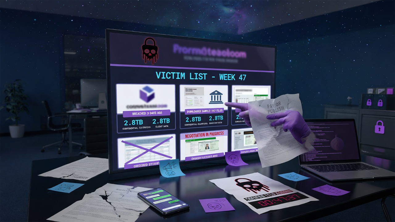 What a Leak-Site Listing Actually Establishes