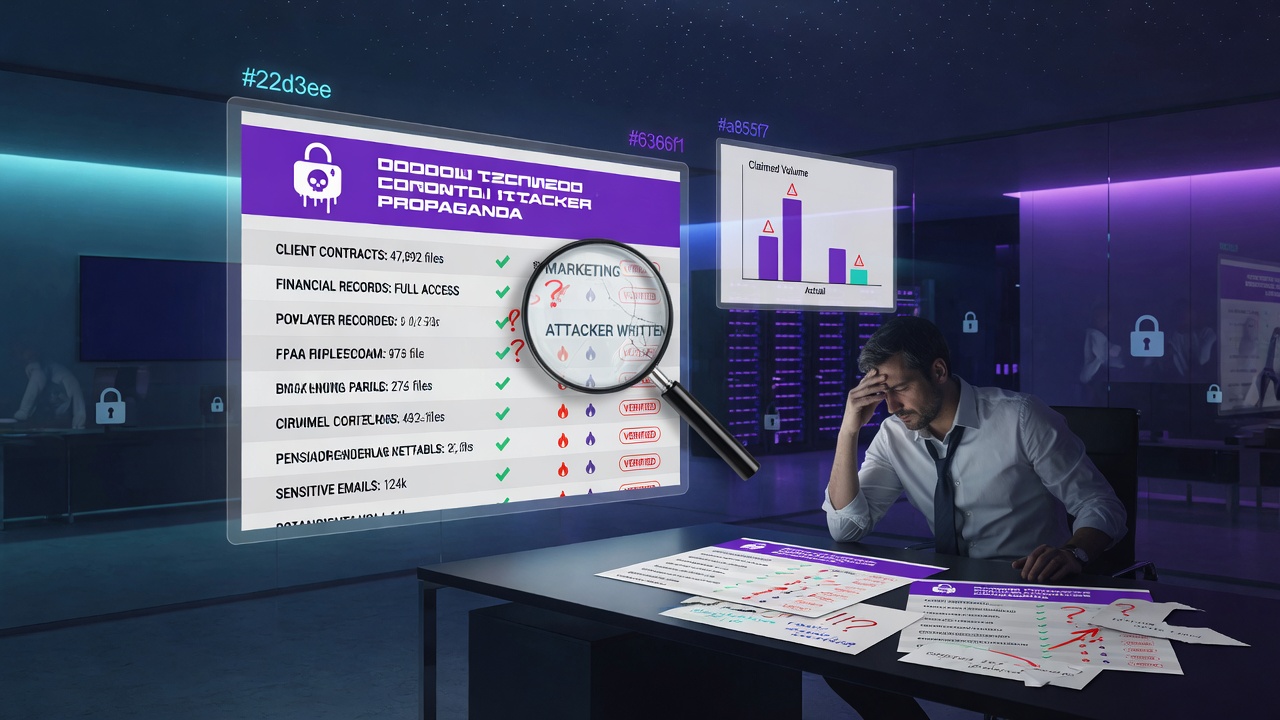 How Much Should You Believe a Leak-Site Listing