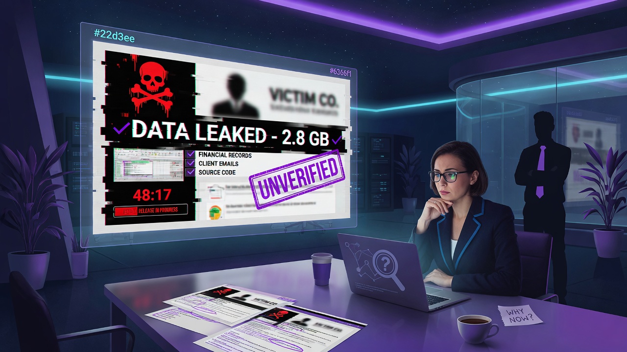 How Much Should You Believe a Ransomware Leak-Site Listing?
