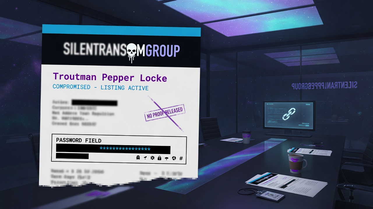 What the SilentRansomGroup Listing Actually Claims
