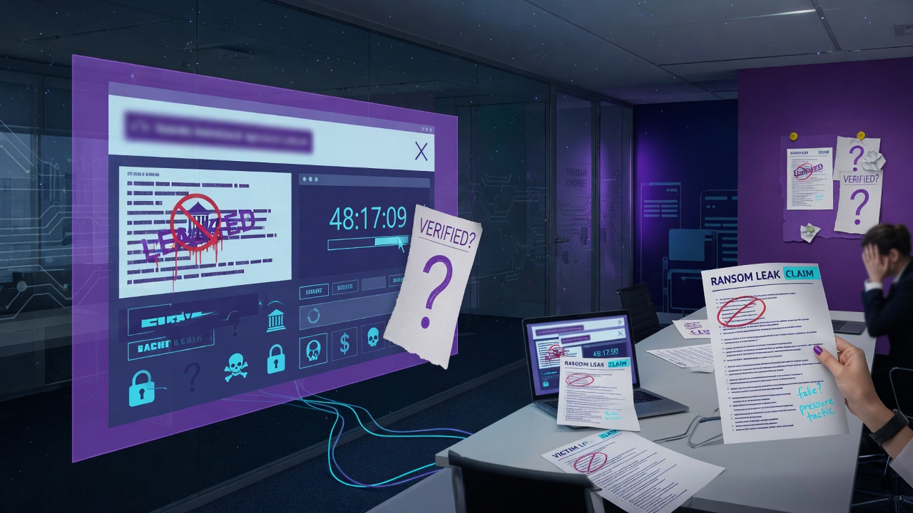 How Much Should You Believe a Ransomware Leak-Site Claim?