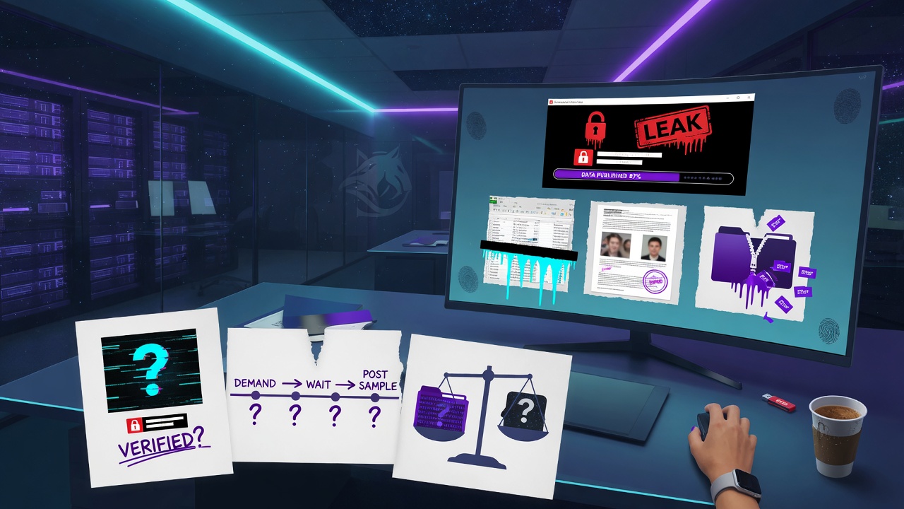 How Much Should You Believe a Ransomware Leak-Site Listing?