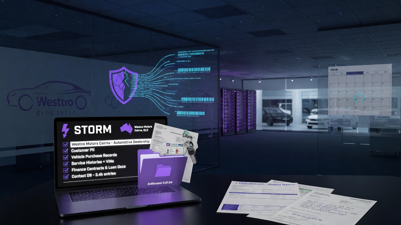 What the Storm Ransomware Listing Actually Claims