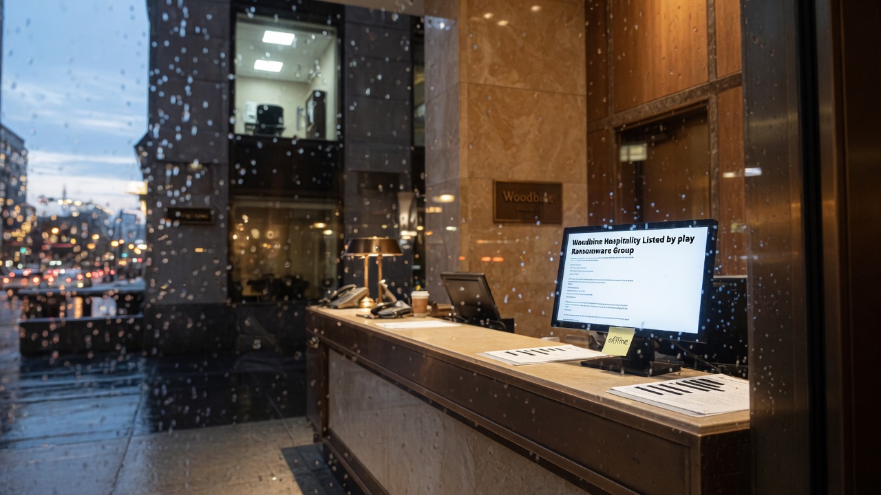 Woodbine Hospitality Listed by play Ransomware Group