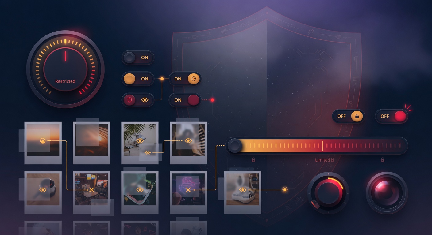 Instagram privacy controls illustration