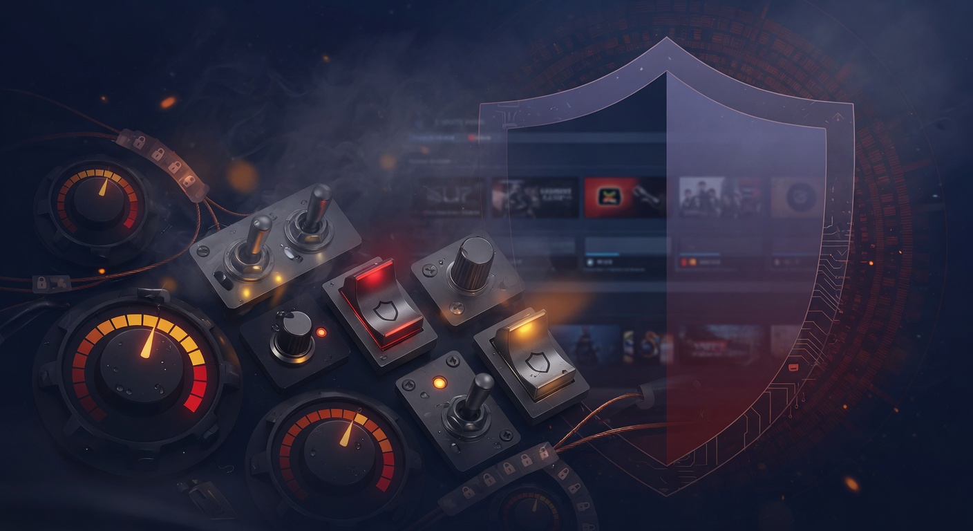 Steam Community privacy controls illustration