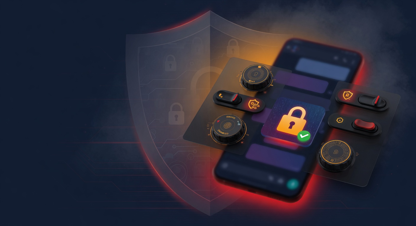 WhatsApp privacy controls illustration
